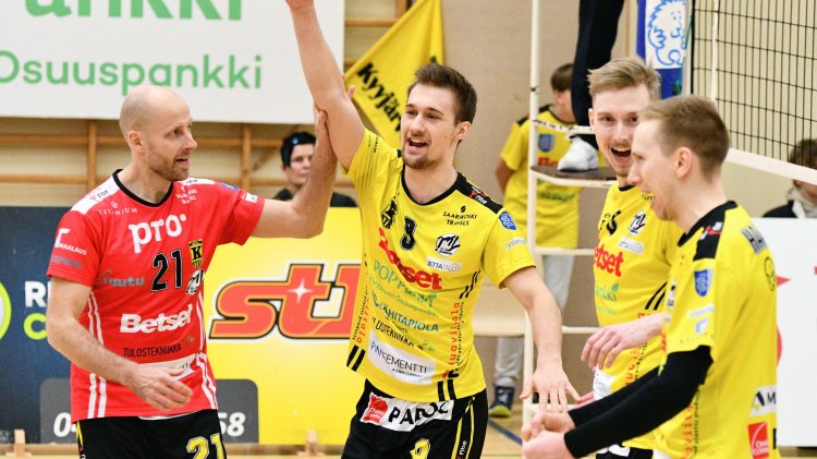 KyKy-Betset nousi liiganeloseksi - Hurrikaanin ja TUTO:n putkille jatkoa