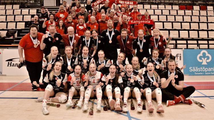 LP Kangasala juhli pronsseja